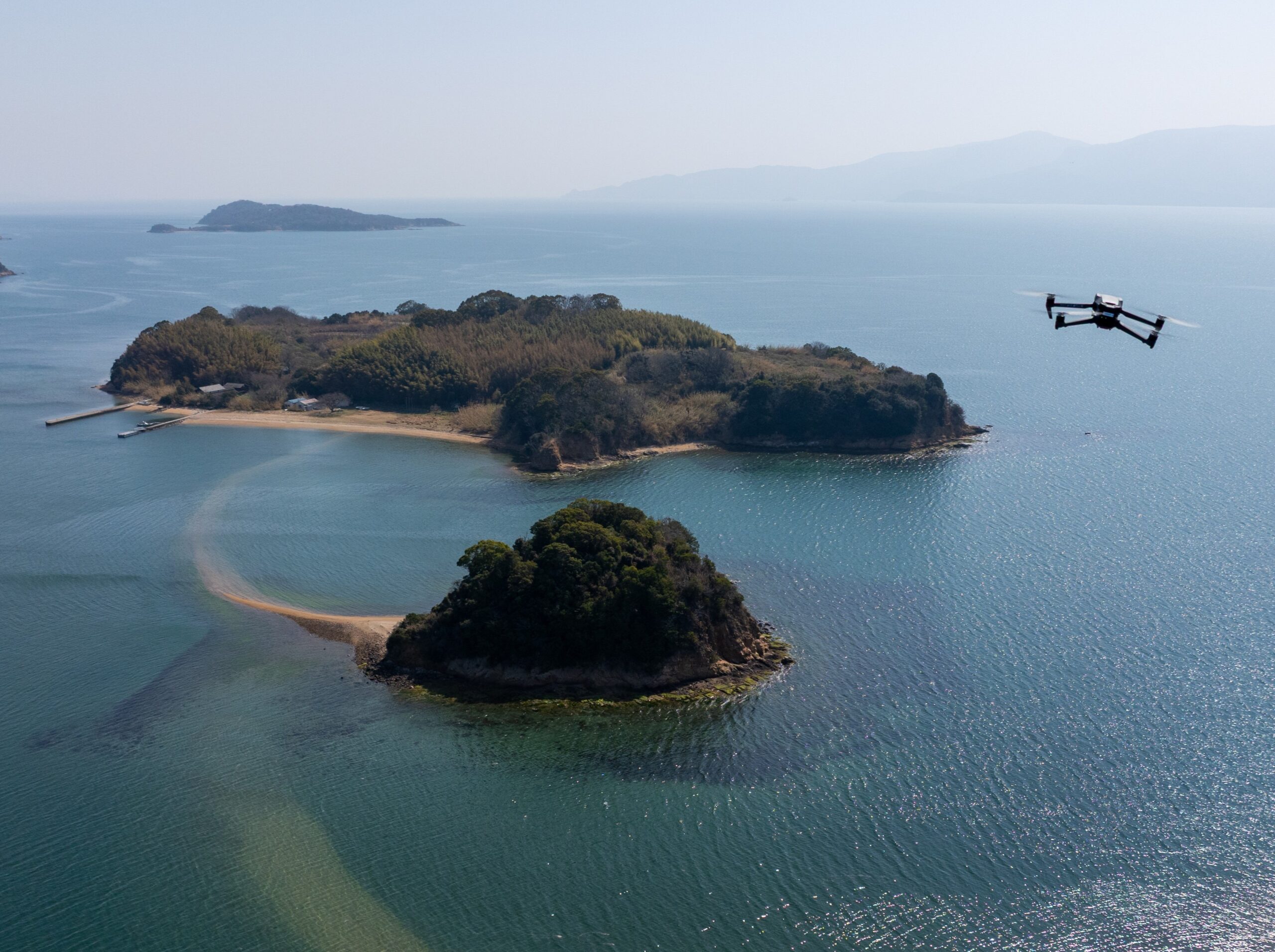 牛窓の空撮写真・空撮素材の活用シーン